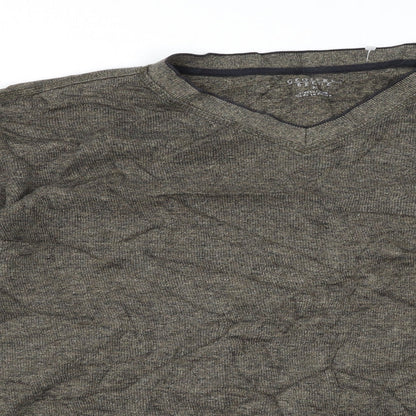 Geoffrey Beene Mens Green   Pullover Jumper Size M