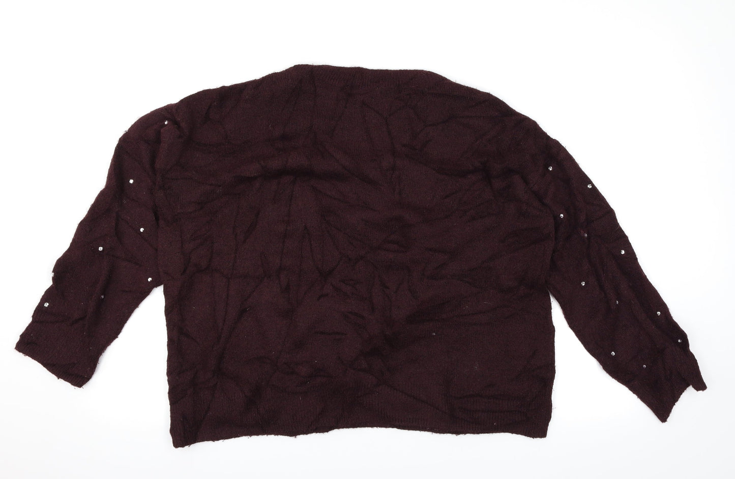 H&M Womens Purple   Pullover Jumper Size 12