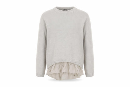 Marks & Spencer Girls Beige  Knit Pullover Jumper Size 9-10 Years