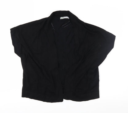 Marks and Spencer Womens Black  Knit Shrug Jumper Size 12