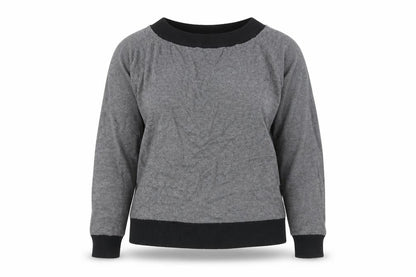 M&Co Womens Grey  Knit Pullover Jumper Size L
