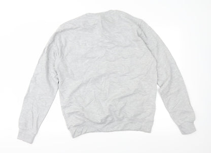Awdis Womens Grey   Pullover Sweatshirt Size M