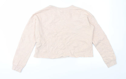 H&M Girls Pink   Pullover Sweatshirt Size 15 Years