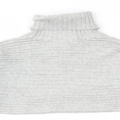 New Look Womens Grey  Knit Pullover Jumper Size S