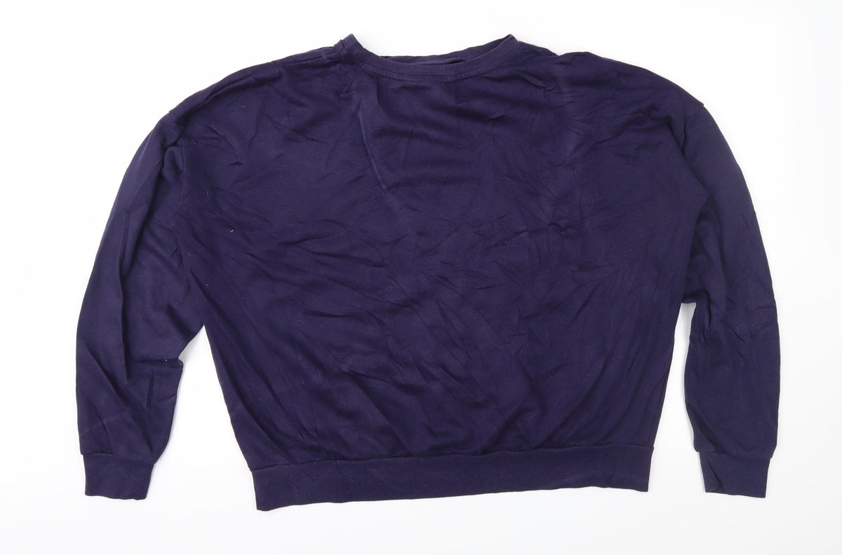 Primark Womens Black   Pullover Sweatshirt Size L