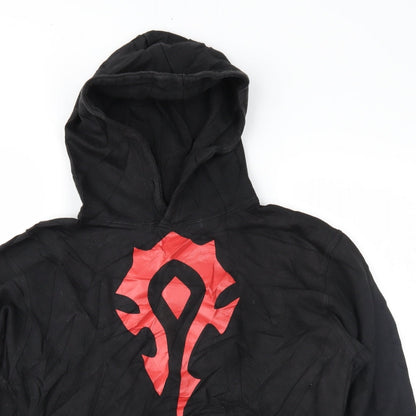 Womens Black   Pullover Hoodie Size XS