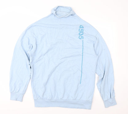 Mens UK Size S ASOS Blue Pullover Sweatshirt