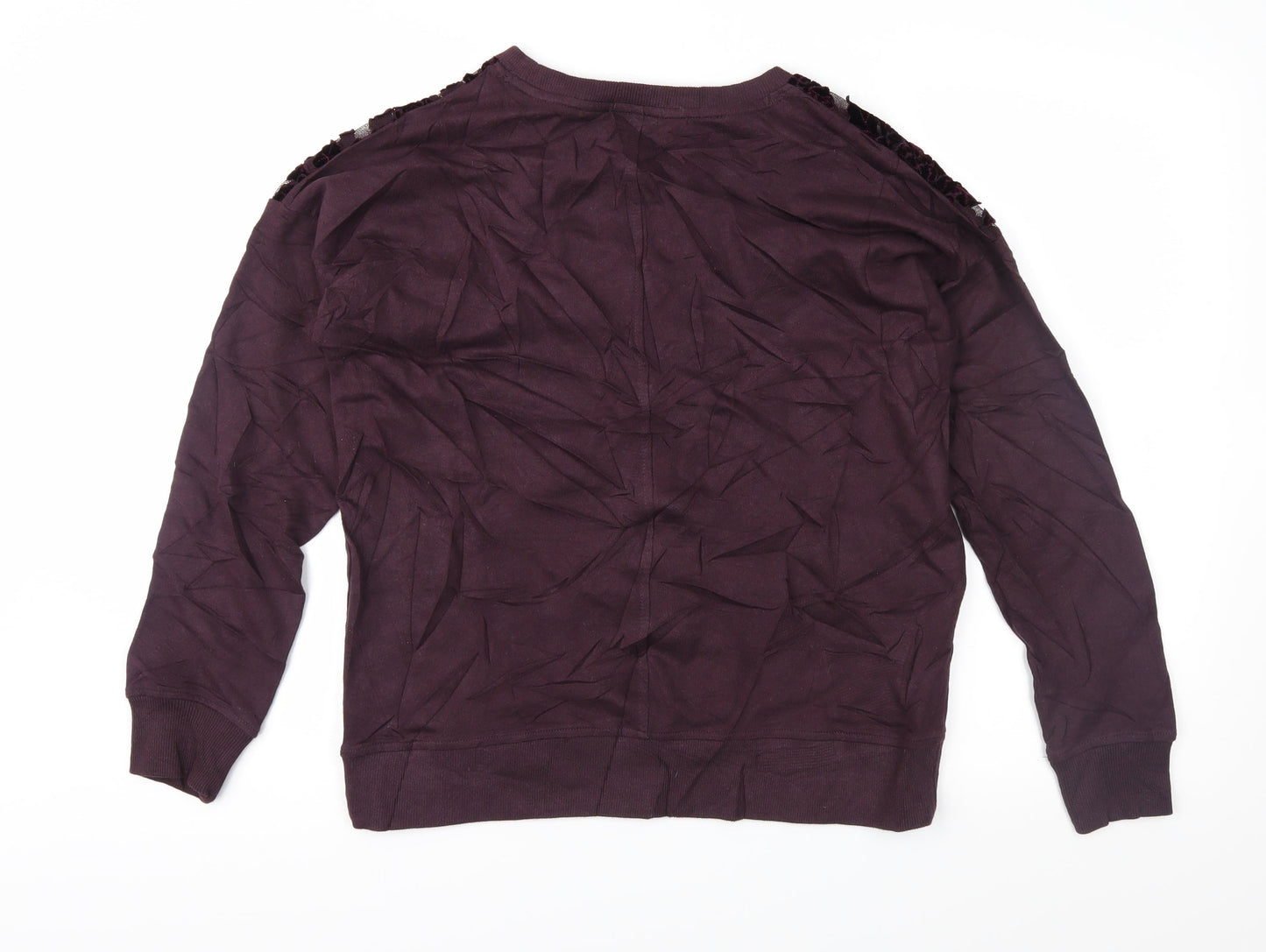 Womens UK Size 12 NEXT Purple Pullover Sweatshirt