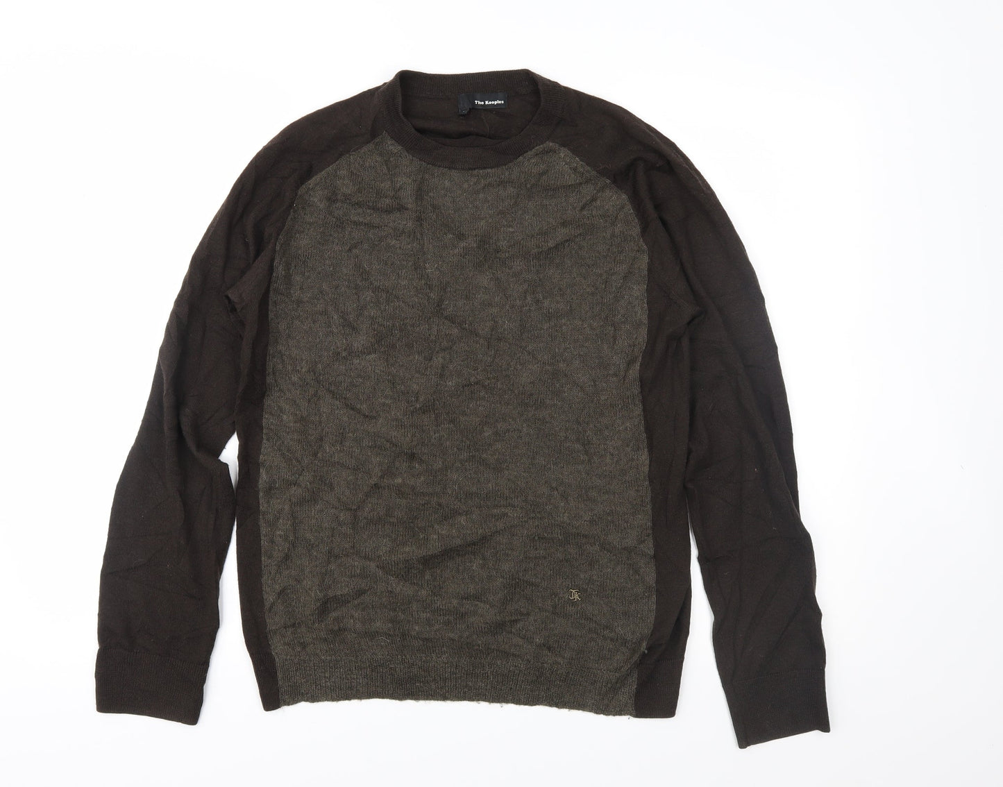 The Kids Division Womens Brown  Knit Pullover Jumper Size S