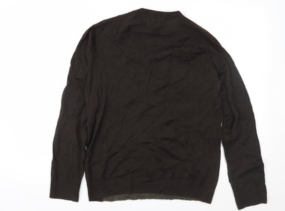 The Kids Division Womens Brown  Knit Pullover Jumper Size S