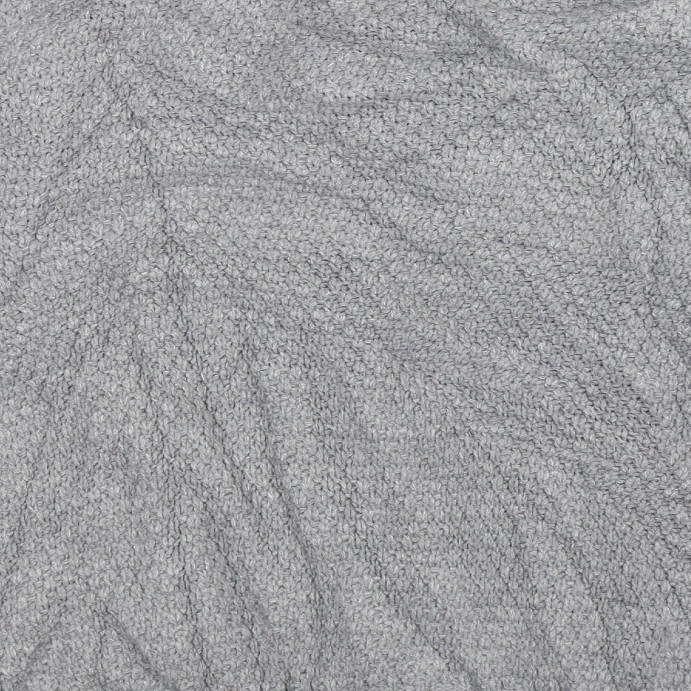 Preworn Mens Grey  Knit Pullover Jumper Size M