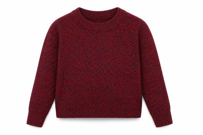 Divided Womens Red  Knit Pullover Jumper Size XS