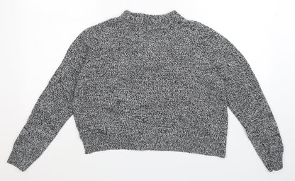 Divided Womens Grey  Knit Pullover Jumper Size M