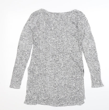 Divided Womens Grey  Knit Pullover Jumper Size S
