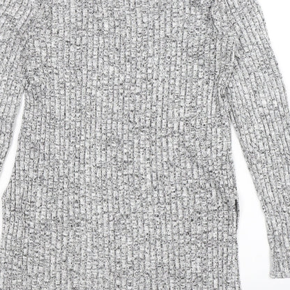 Divided Womens Grey  Knit Pullover Jumper Size S