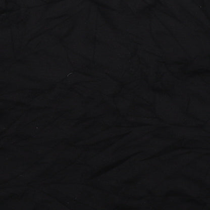 Topshop Womens Black  Knit Pullover Jumper Size 8