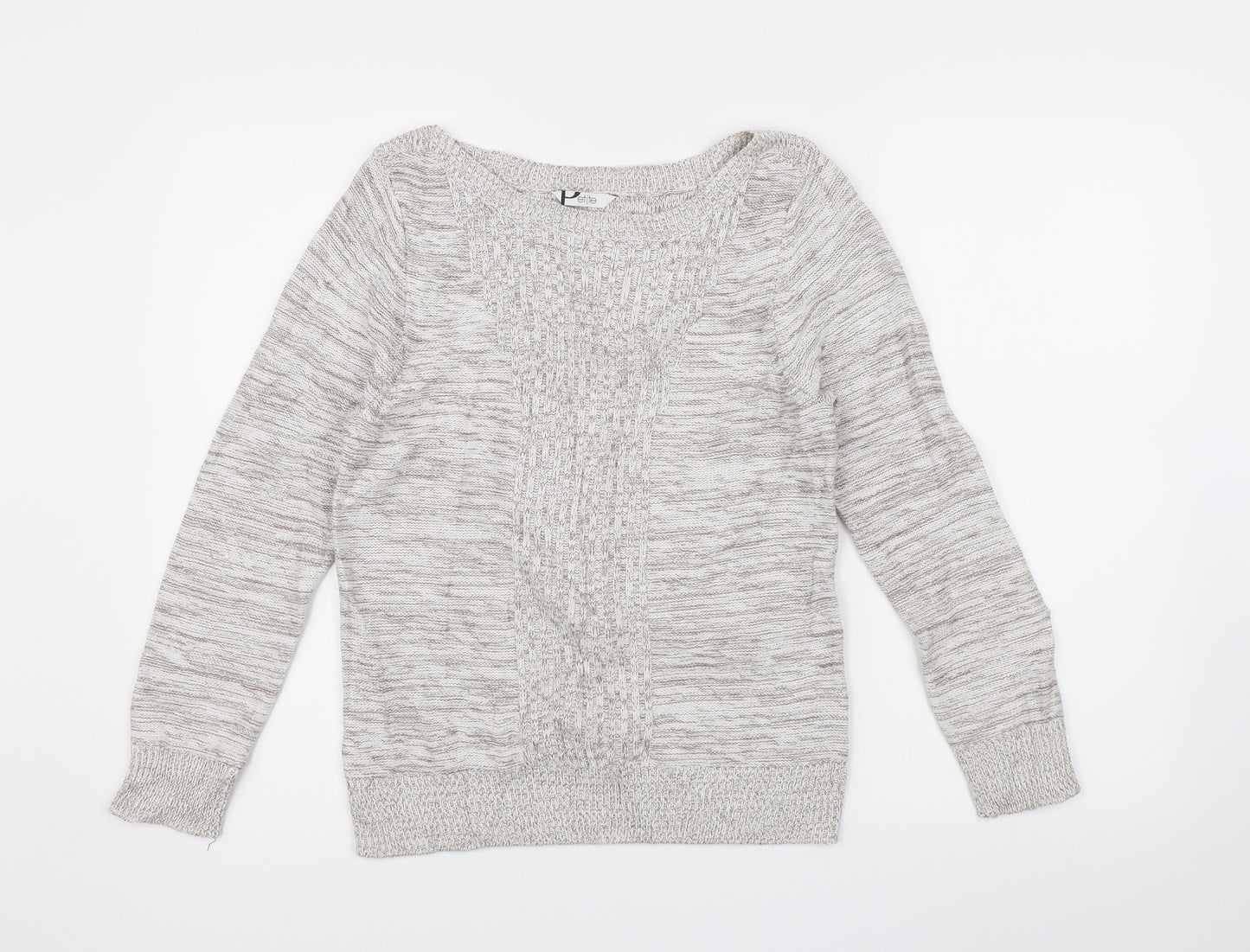 BHS Womens Ivory  Knit Pullover Jumper Size 12
