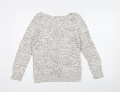 BHS Womens Ivory  Knit Pullover Jumper Size 12