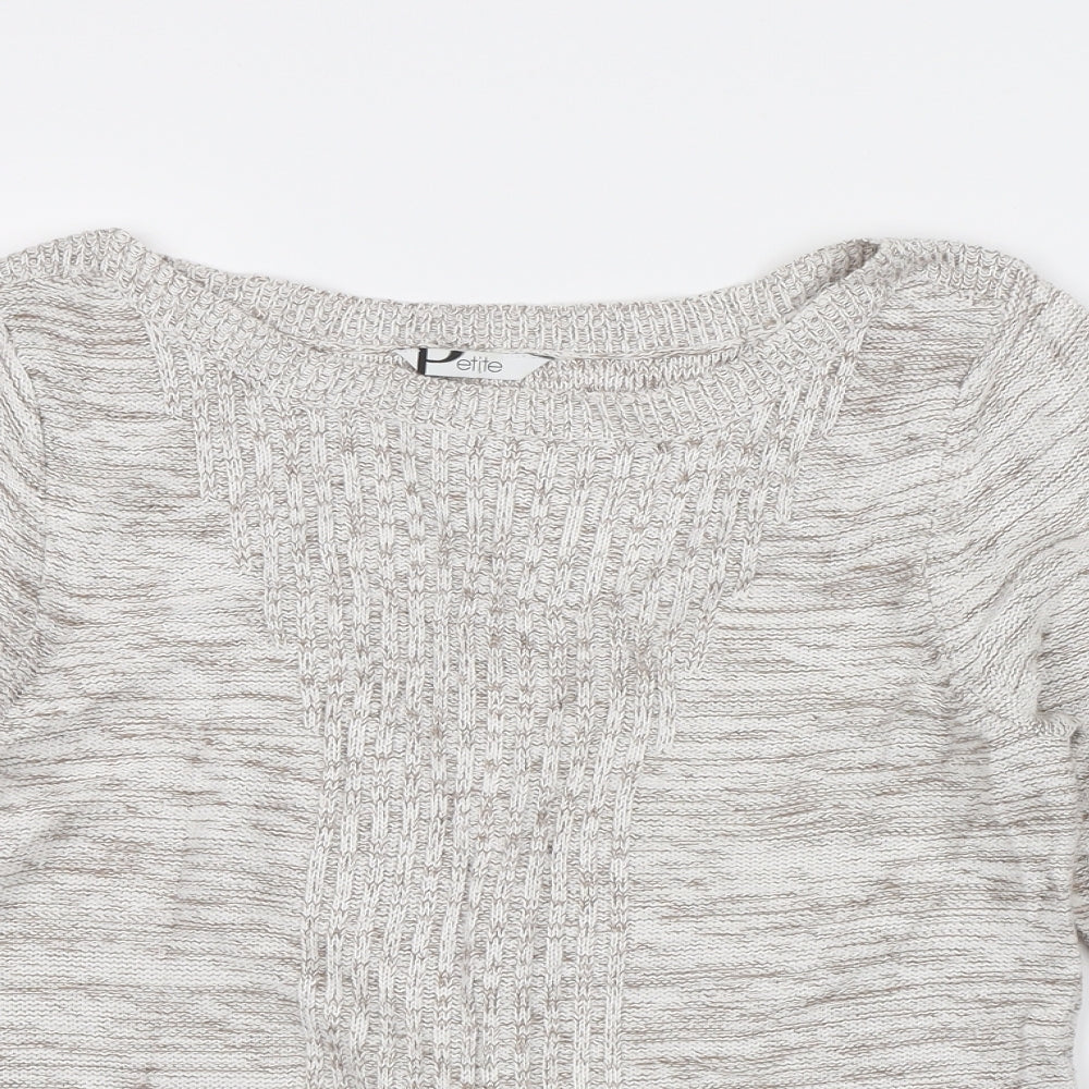 BHS Womens Ivory  Knit Pullover Jumper Size 12