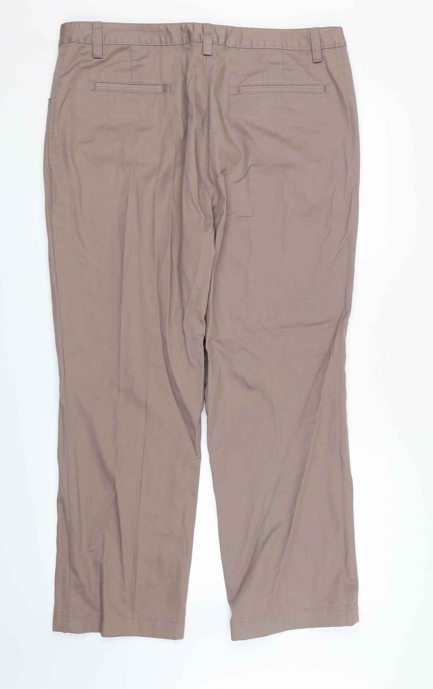 casualclub Womens Brown   Straight Jeans Size 16 L26 in