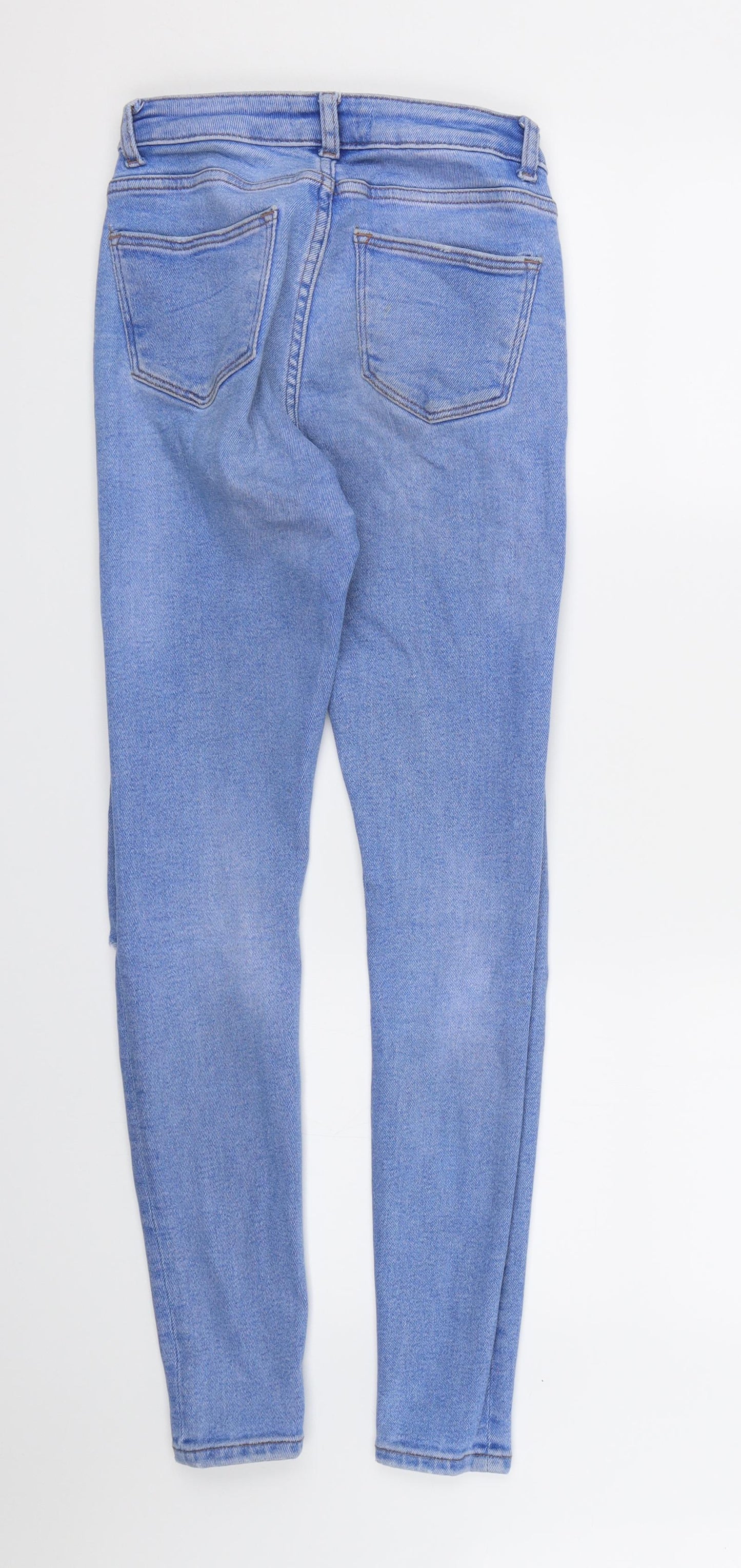 Denim CO. Womens Blue  Denim Skinny Jeans Size 6 L26 in - Skinny Jeans