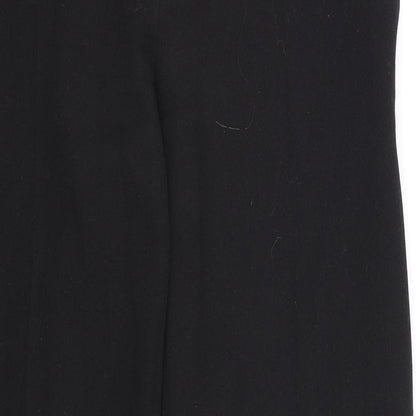 Womens UK Size 10 Atmosphere Regular Fit Dress Pants Black Trousers