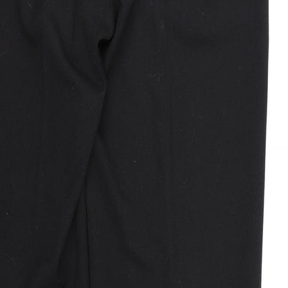 Womens UK Size 10 Atmosphere Regular Fit Dress Pants Black Trousers
