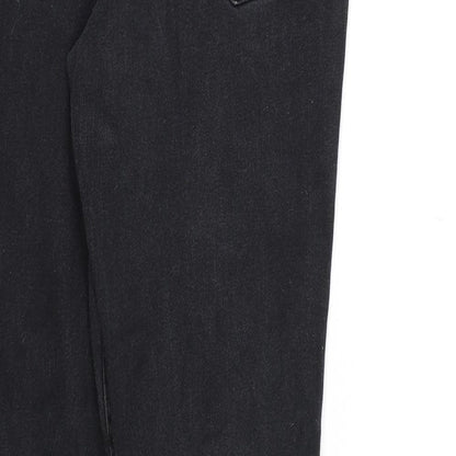 Denim 24/7 Womens Black  Denim Skinny Jeans Size 10 L29 in
