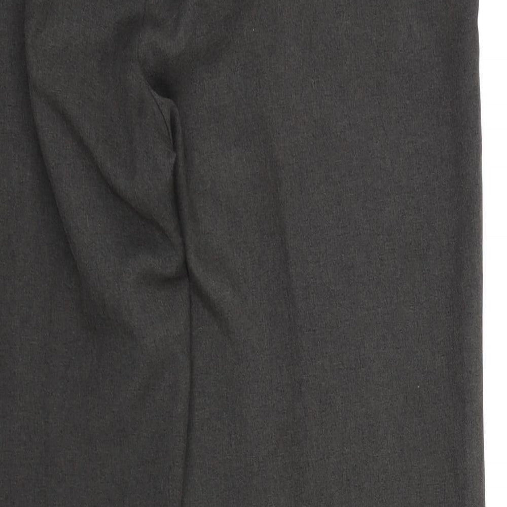 Womens UK Size 14 Dorothy Perkins Regular Fit Dress Pants Green Trousers