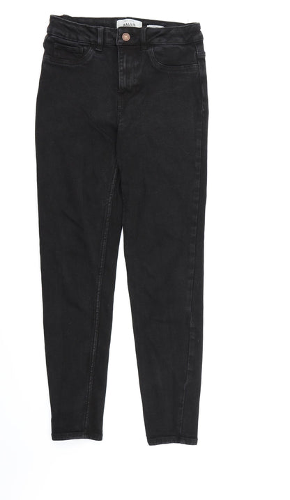 New Look Womens Black  Denim Skinny Jeans Size 10 L27 in