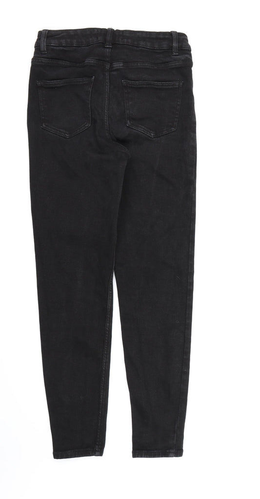 New Look Womens Black  Denim Skinny Jeans Size 10 L27 in