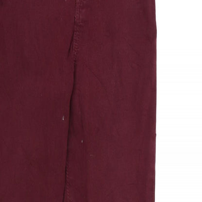 Bershka Womens Purple  Denim Skinny Jeans Size 4 L28 in