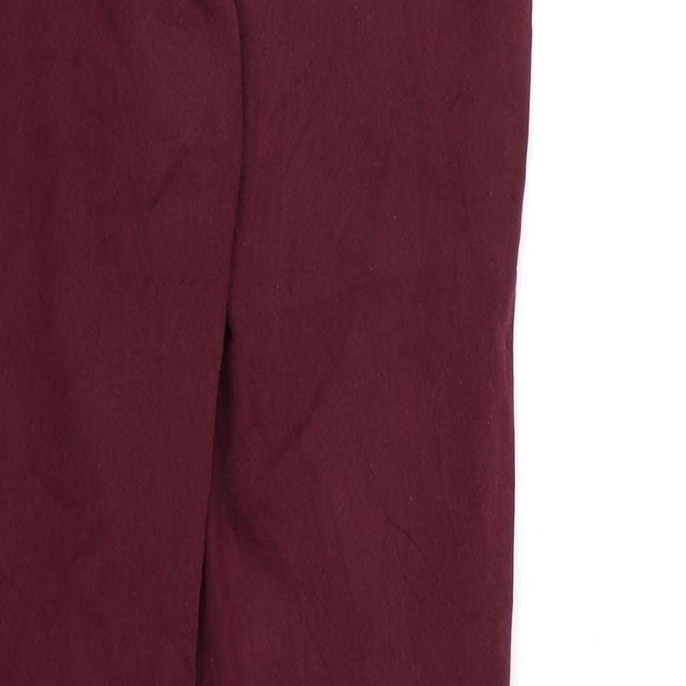 Bershka Womens Purple  Denim Skinny Jeans Size 4 L28 in