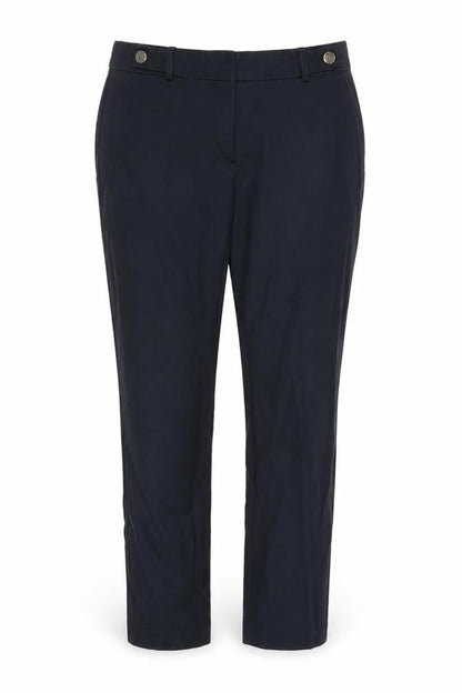 Womens UK Size 12 F&F Regular Fit Dress Pants Black Trousers