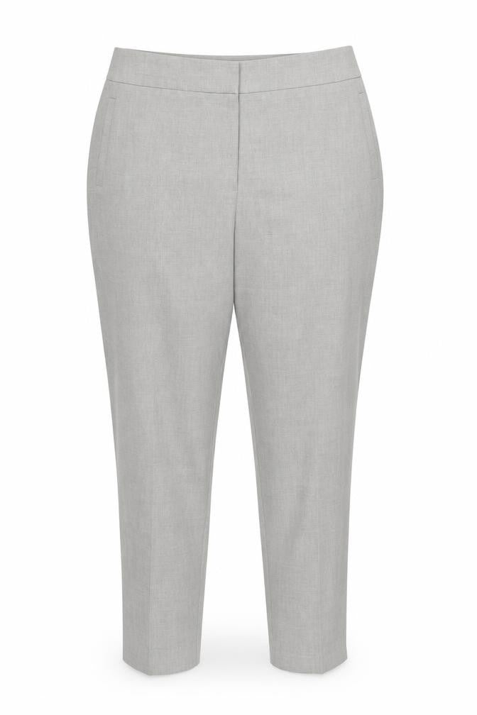 Marks & Spencer Womens Grey  Rayon Dress Pants Trousers Size 16 L26 in