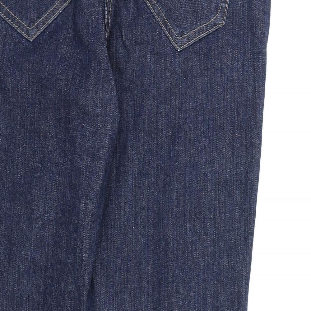 George Womens Blue  Denim Straight Jeans Size 10 L24 in