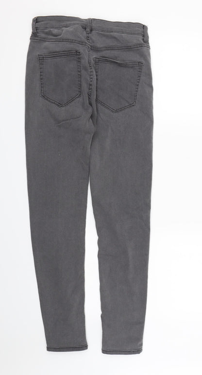 Pull&Bear Womens Grey  Denim Jegging Jeans  L27 in
