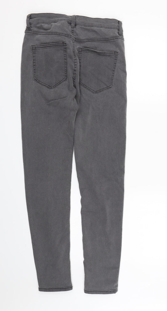 Pull&Bear Womens Grey  Denim Jegging Jeans  L27 in