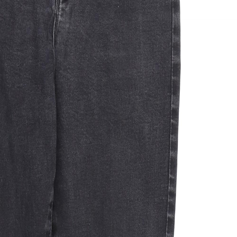 Denim CO. Womens Black  Denim Skinny Jeans Size 14 L28 in