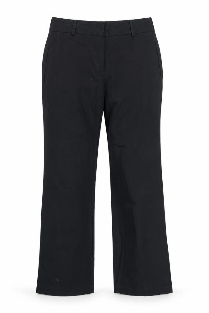Marks & Spencer Womens Black  Rayon Dress Pants Trousers Size 12 L27 in