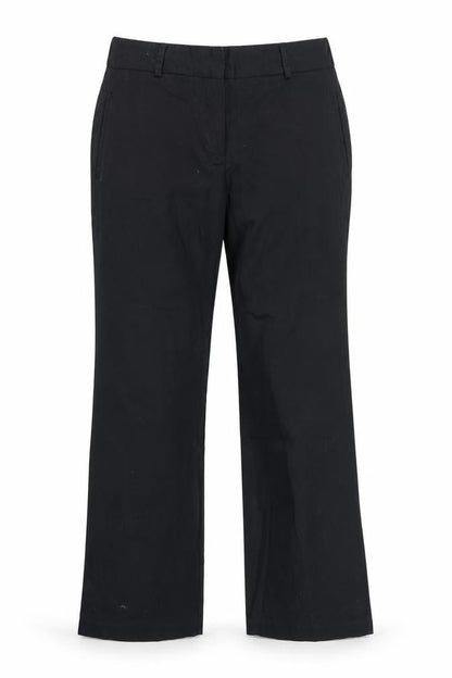 Marks & Spencer Womens Black  Rayon Dress Pants Trousers Size 12 L27 in