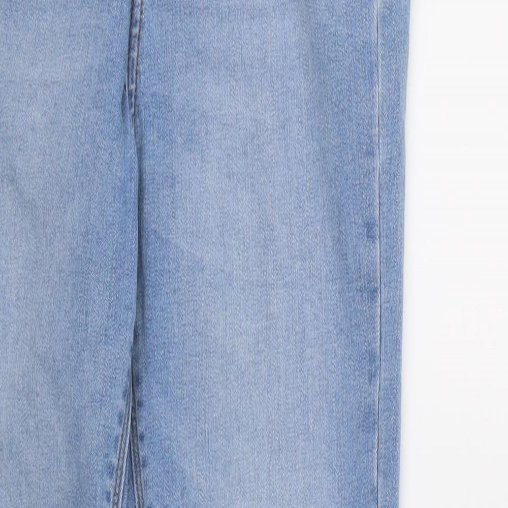 Denim CO. Womens Blue  Denim Skinny Jeans Size 10 L27 in