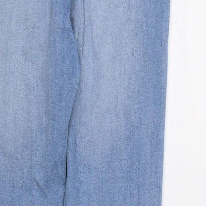 Denim CO. Womens Blue  Denim Skinny Jeans Size 10 L27 in