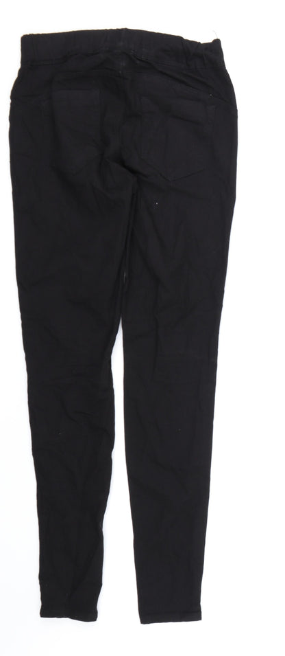 Denim CO. Womens Black  Denim Jegging Jeans Size 6 L29 in