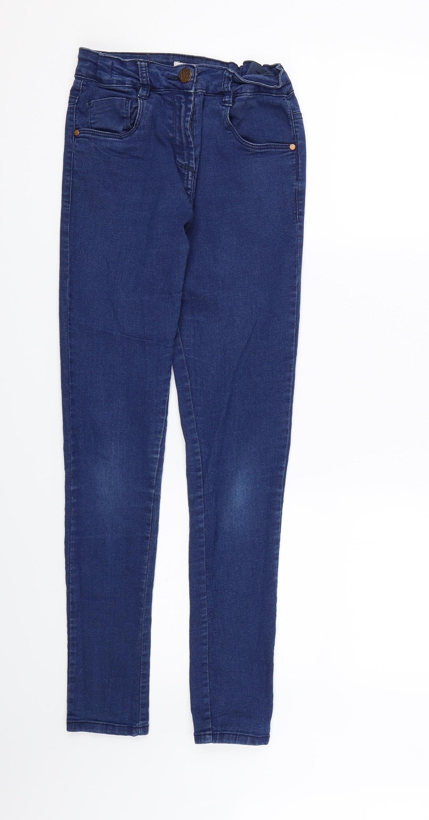 Matalan Girls Blue  Denim Skinny Jeans Size 12 Years