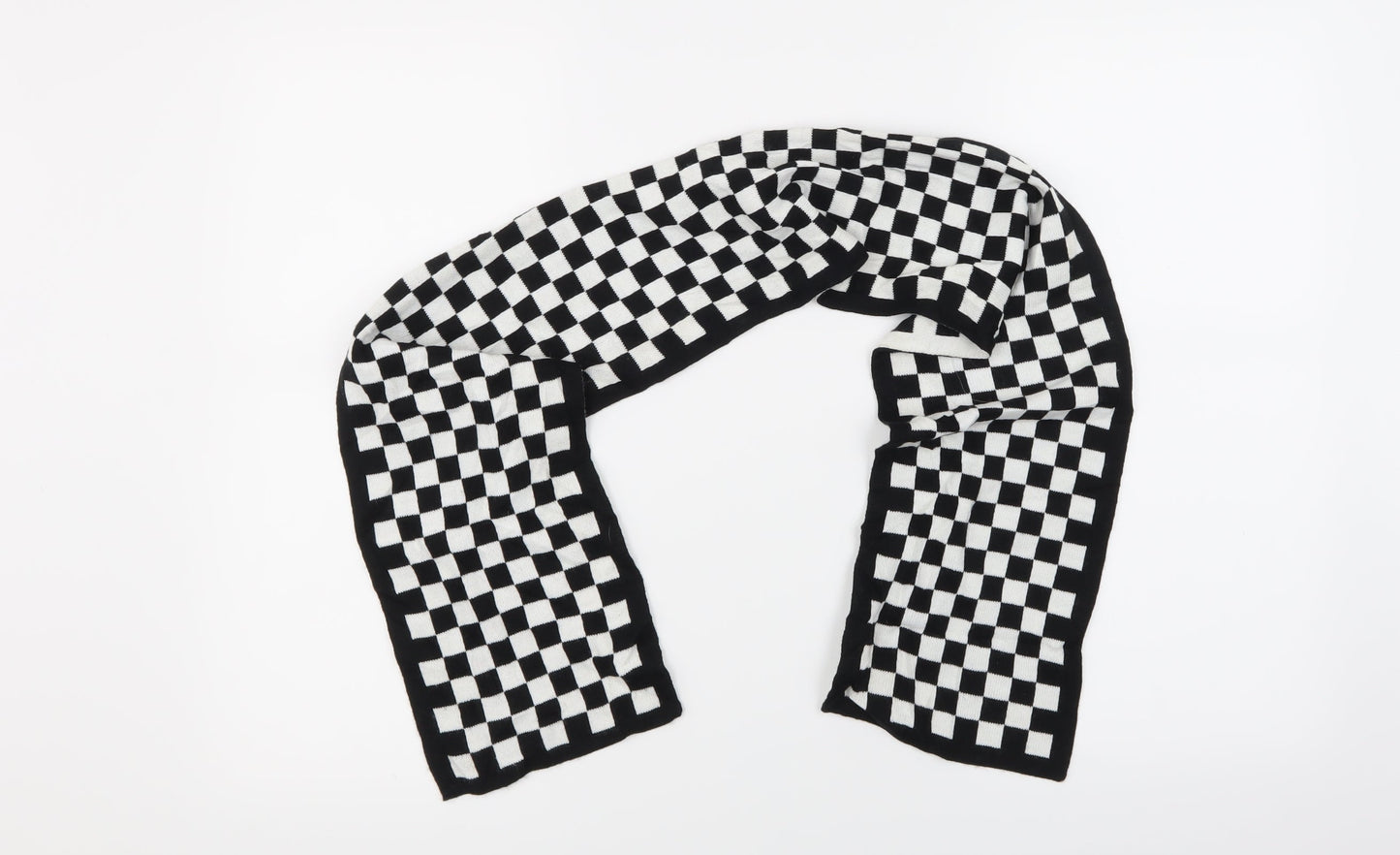Preworn Unisex Multicoloured Plaids & Checks  Scarf  One Size