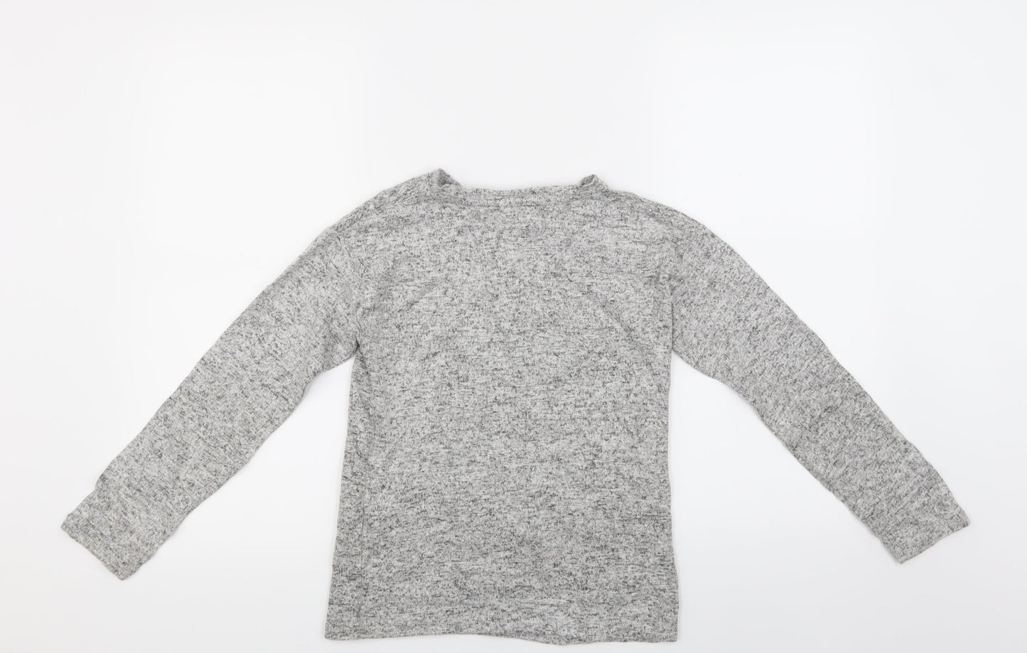 Primark Girls Grey   Pullover Jumper Size 10-11 Years
