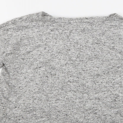 Primark Girls Grey   Pullover Jumper Size 10-11 Years