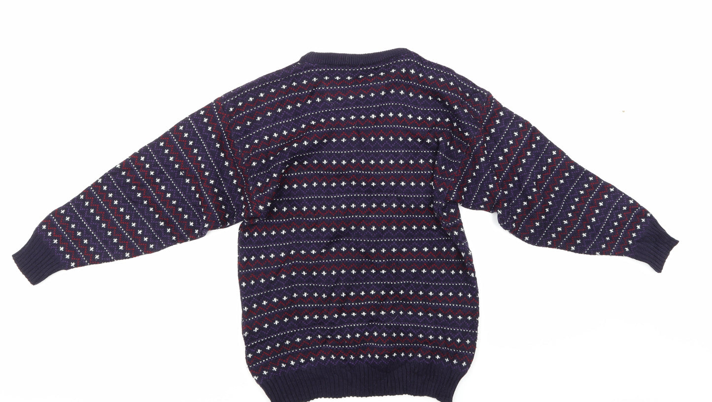 Preworn Mens Multicoloured Striped  Pullover Jumper