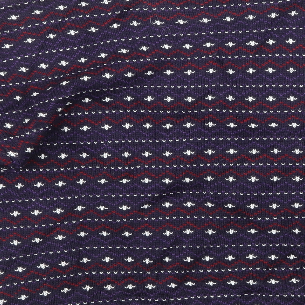 Preworn Mens Multicoloured Striped  Pullover Jumper